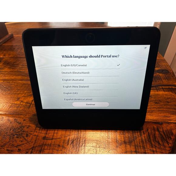 Facebook Portal 10.1” 1st Gen Smart Display Black Alexa Video Calling Used Reset - Picture 3 of 3